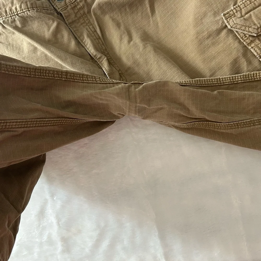 Carhartt Relaxed Fit Cargo Shorts Khaki Tan Size 42